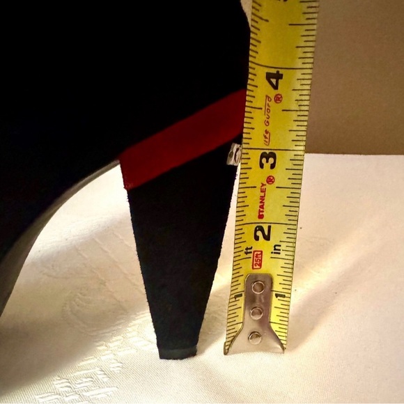 CNC Costume National Black and Red Accents Ankle Boots EU 40 US 9 - Picture 8 of 15